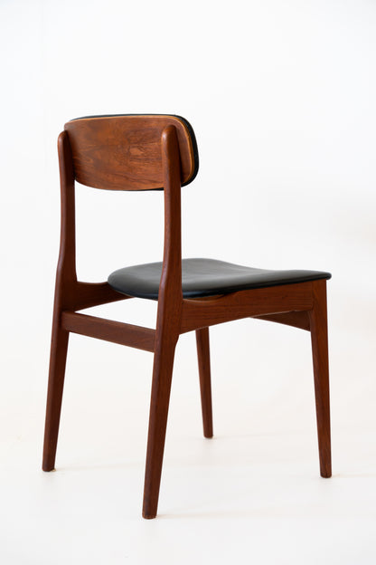 Scaun din tec Tarm Stole Møbelfabrik, anii 1960 – imagine 3