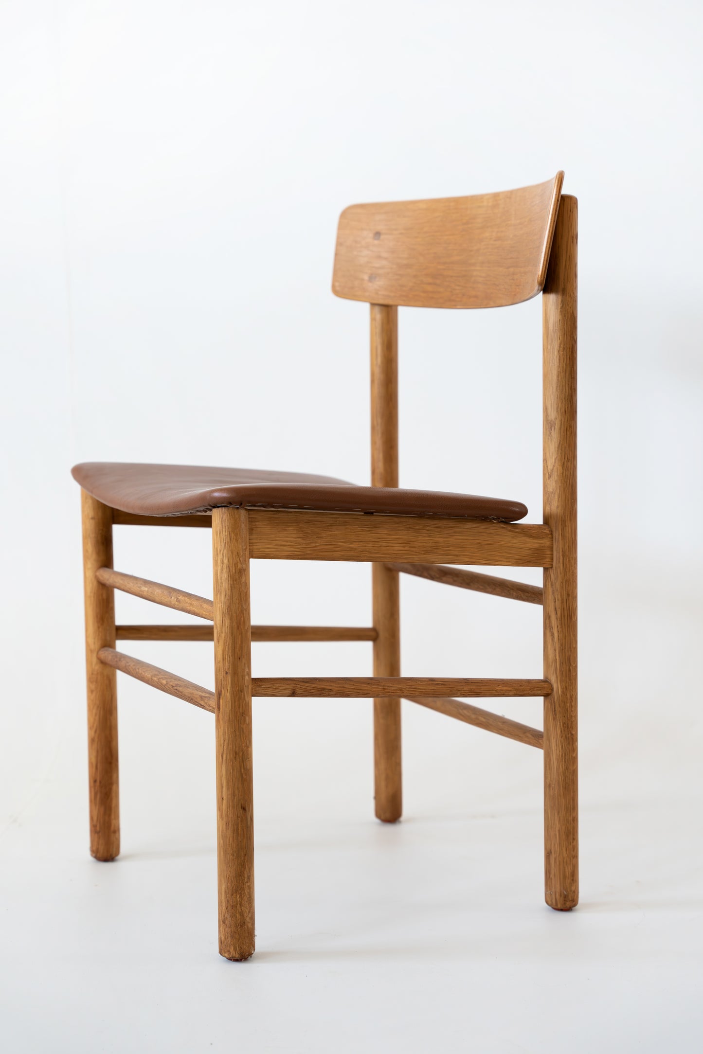 Set of 5 Oak Dining Chairs Farstrup Møbler - Denmark