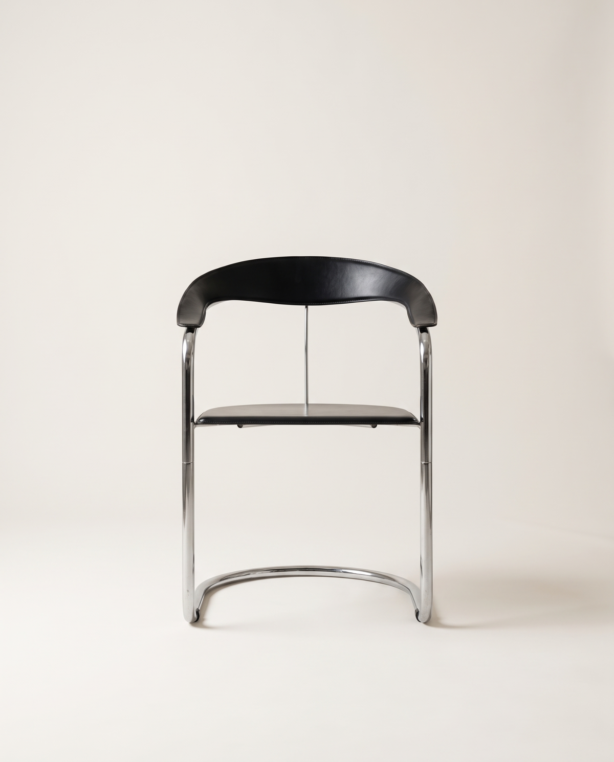 Rear view of Canasta cantilever chair by Arrben