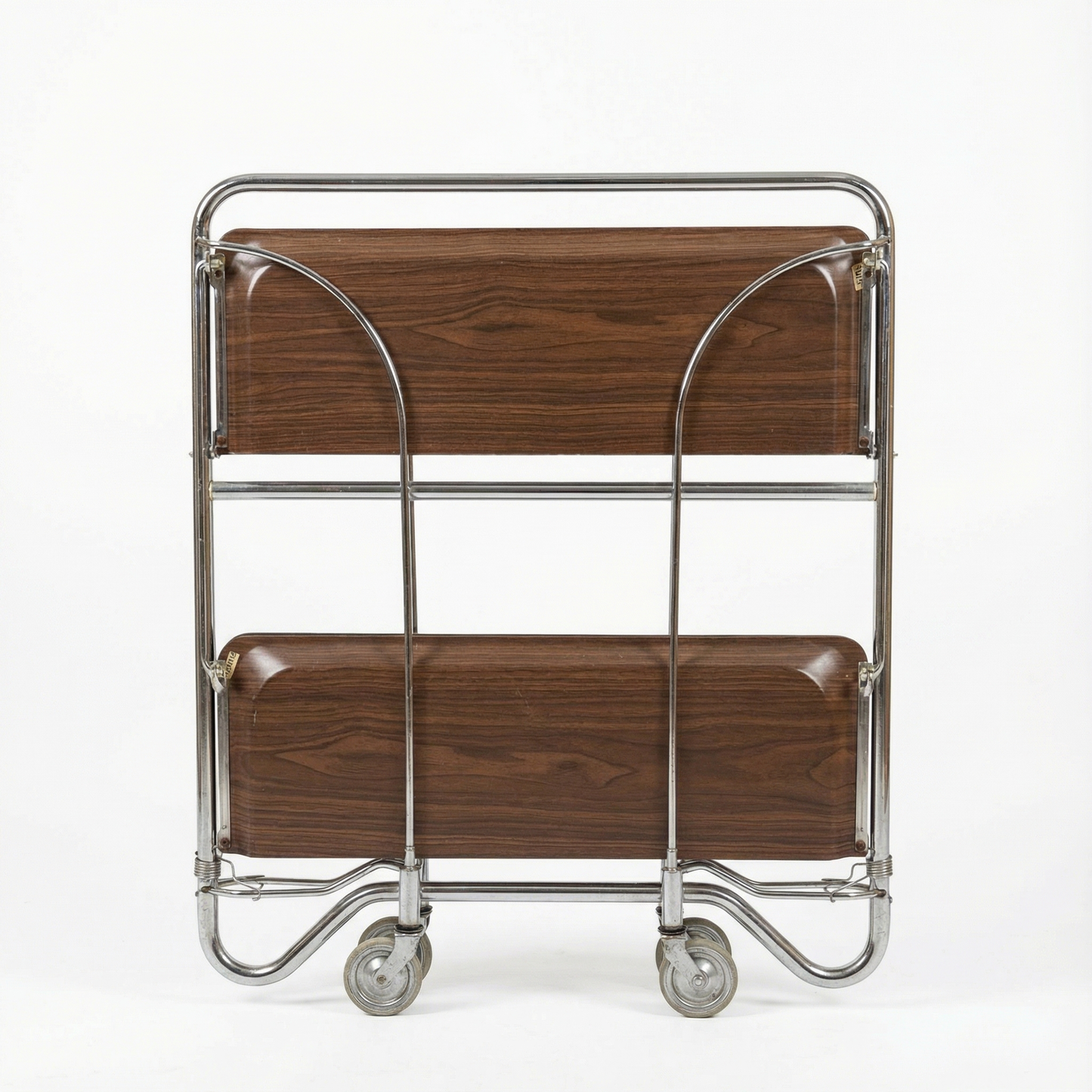 Iconic 1970s FOLDABLE SERVING TROLLEY