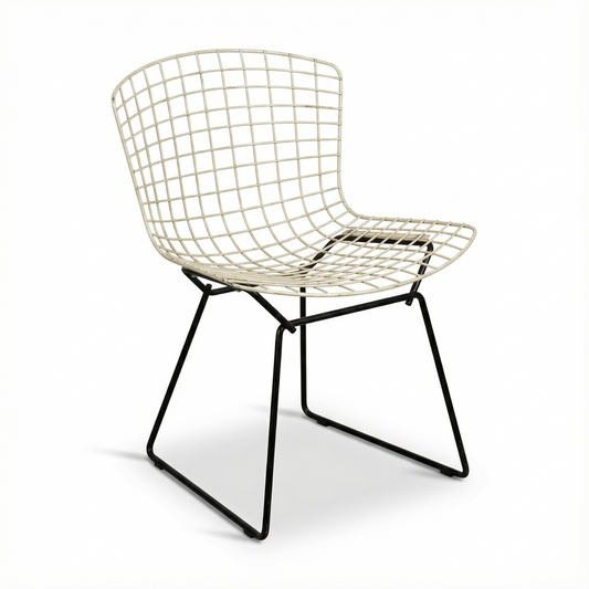 Early Model Harry Bertoia 420C Wire Chairs for Knoll International — Set of Four