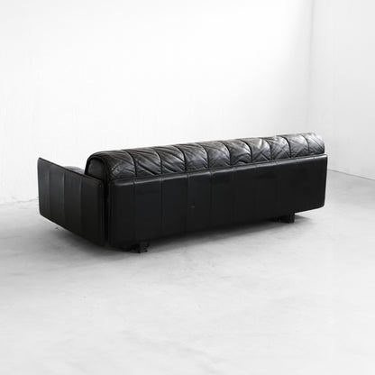 Canapea extensibilă de Sede DS-69 din piele neagră – imagine 3