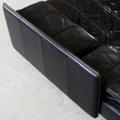 Canapea extensibilă de Sede DS-69 din piele neagră – imagine 7