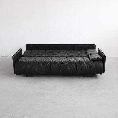 Canapea extensibilă de Sede DS-69 din piele neagră – imagine 4