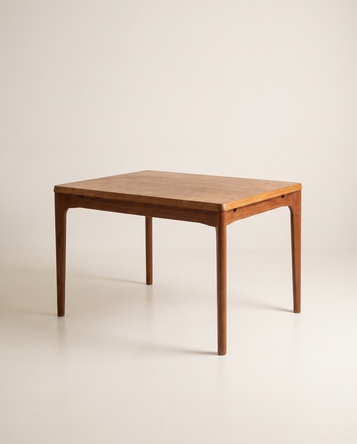 Danish teak extending dining table attributed to Henning Kjærnulf for Vejle Møbelfabrik, 1960s