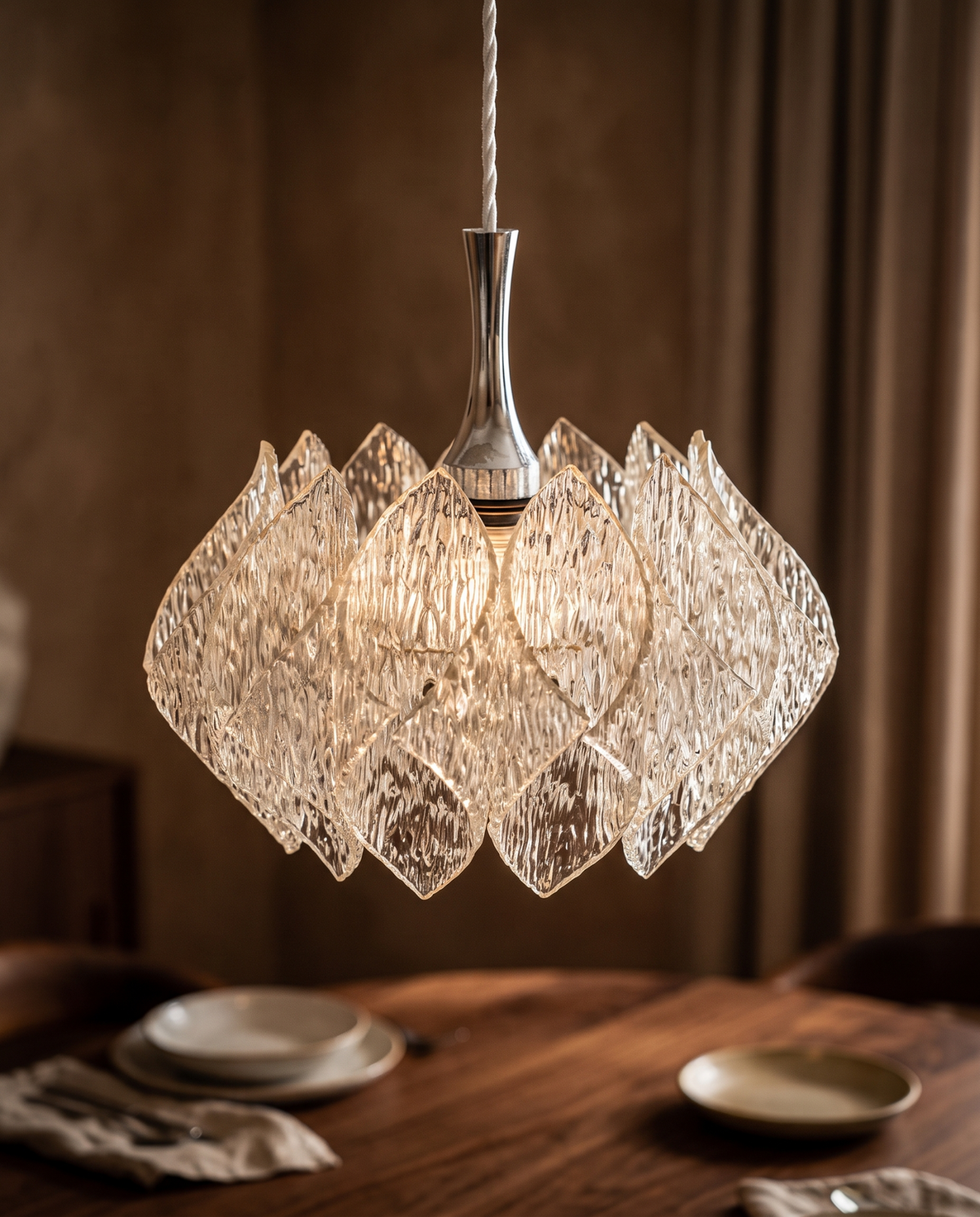 ME Marbach plexiglas hanging light, Germany 1960s