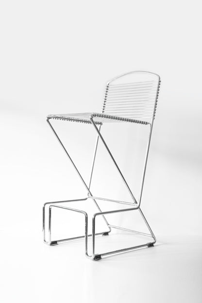 Set de 3 taburete Kreuzschwinger Till Behrens pentru Schlubach