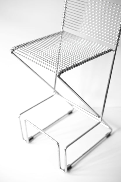 Set de 3 taburete Kreuzschwinger Till Behrens pentru Schlubach – imagine 2