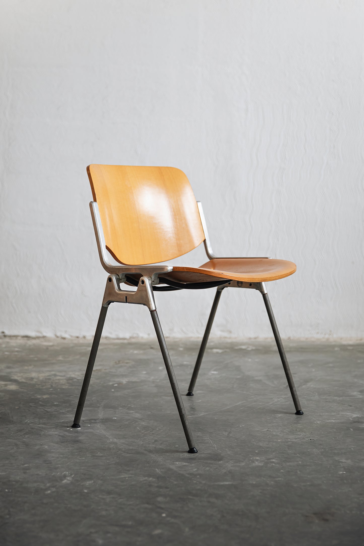 DSC 106 chair in Beech by GIANCARLO PIRETTI for ANONIMA CASTELLI, 1965