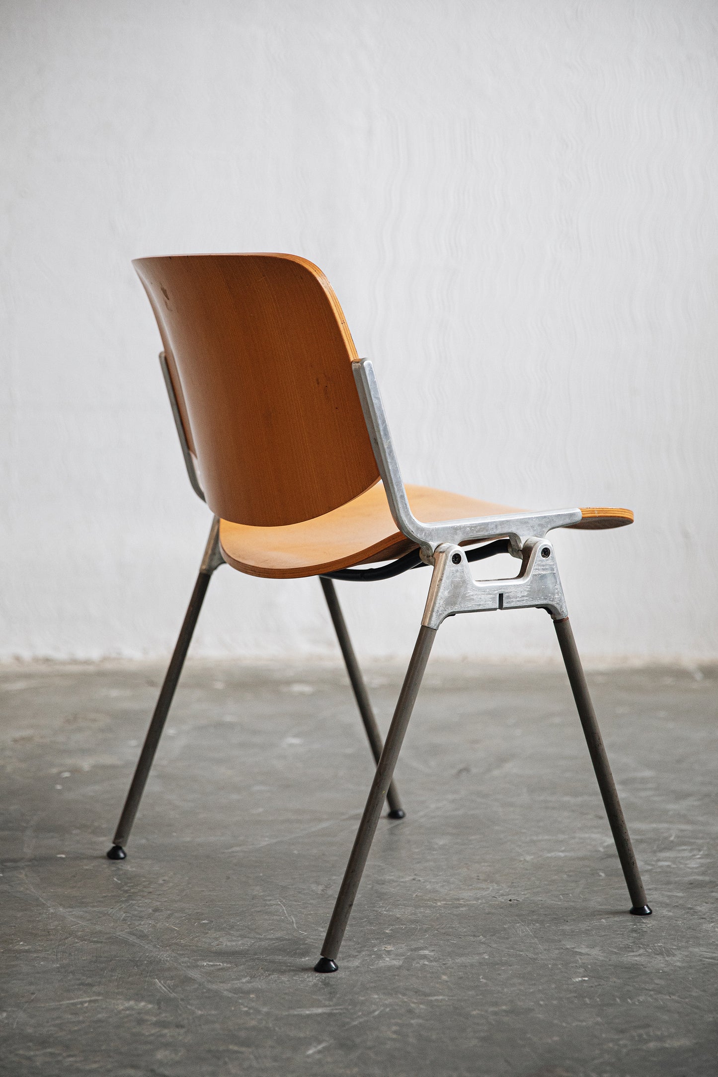 DSC 106 chair in Beech by GIANCARLO PIRETTI for ANONIMA CASTELLI, 1965